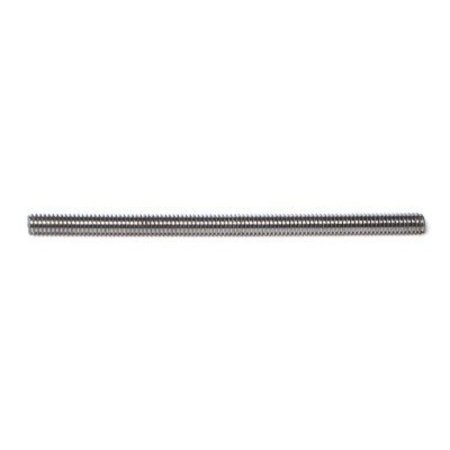 MIDWEST FASTENER Fully Threaded Rod, 8-32, Grade 2, Zinc Plated Finish, 15 PK 76908